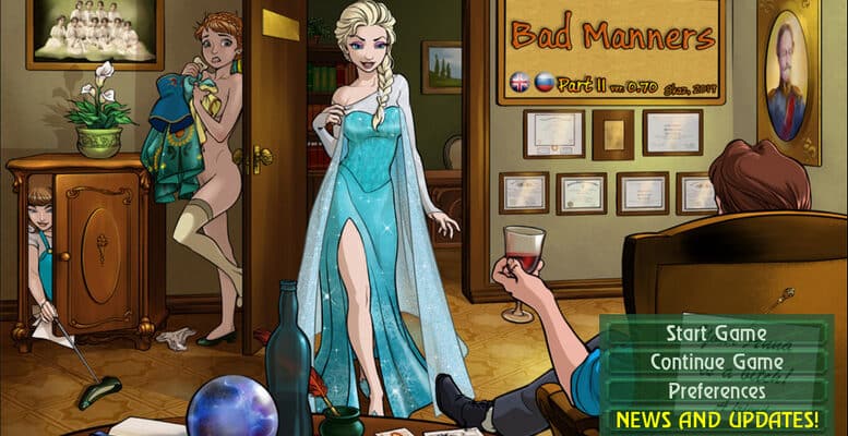 Bad Manners Porn Game