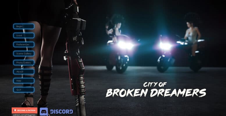 Poster City of Broken Dreamers