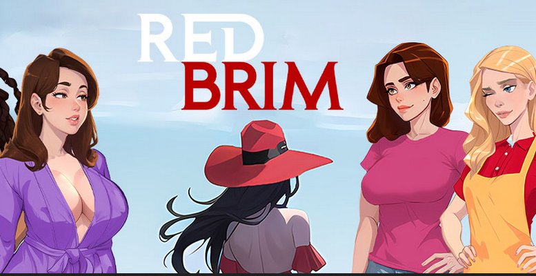 Poster Red Brim 2D adult game