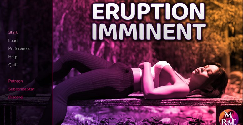 Poster Eruption Imminent - porn futanari game