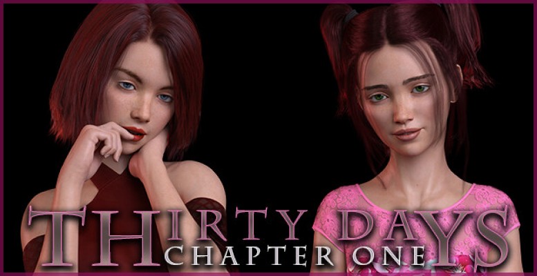 Poster Thirty Days 3D adult game