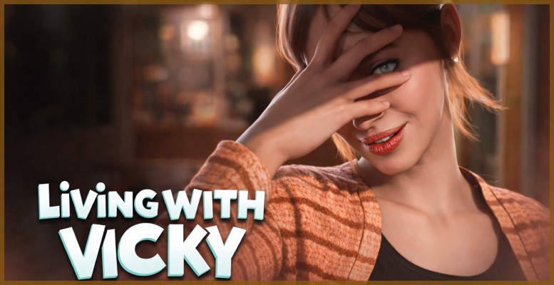 Poster Living with Vicky